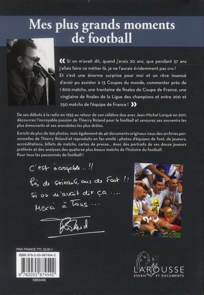 Produktbild: Mes plus grands moments de football