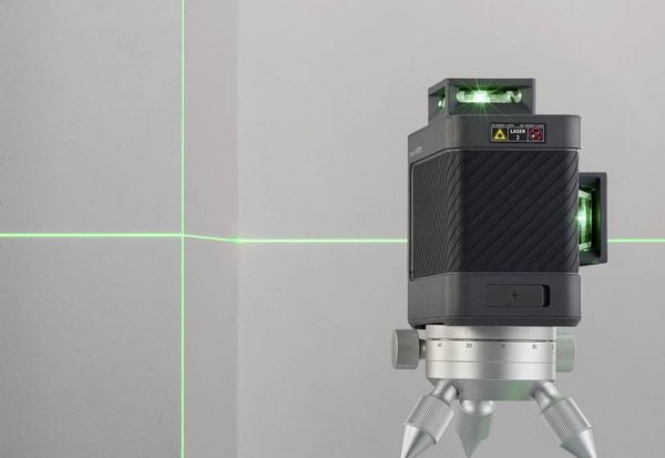 Produktbild: HOTO QWFGJ002 Kreuzlinienlaser gr&uuml;ner Laser Reichweite (max.): 30m