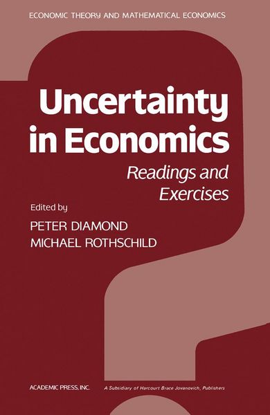 Produktbild: Uncertainty in Economics