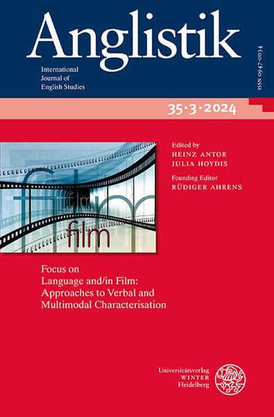 Anglistik. International Journal of English Studies. Volume 35:3 (2024), Taschenbuch von , Universitätsverlag WINTER, 9783825393649