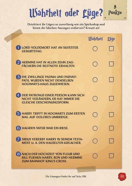 Produktbild: Das gro&szlig;e R&auml;tsel- & Quizbuch f&uuml;r alle Potterheads (von der bekannten Bloggerin Susi Strickliesel)