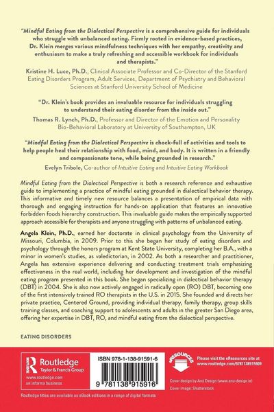 Produktbild: Mindful Eating from the Dialectical Perspective