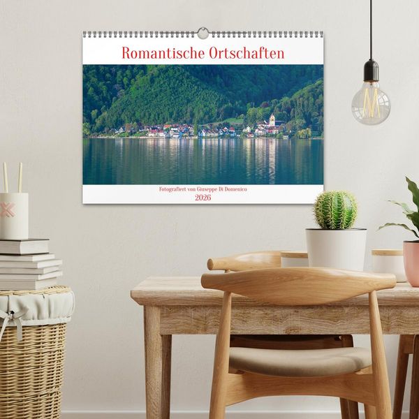 Produktbild: Romantische Ortschaften (Wandkalender 2026 DIN A3 quer), CALVENDO Monatskalender
