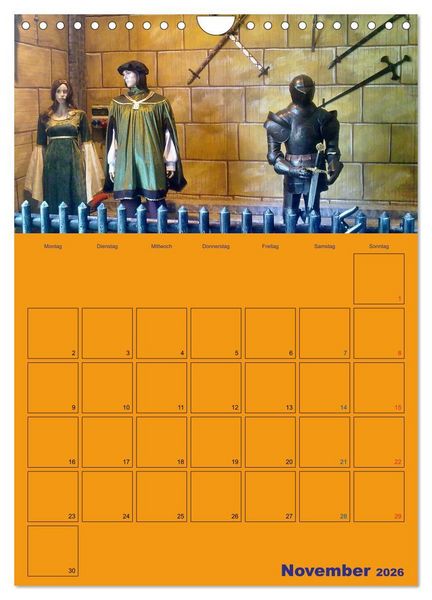Produktbild: Freizeitparkmomente / Planer (Wandkalender 2026 DIN A4 hoch), CALVENDO Monatskalender