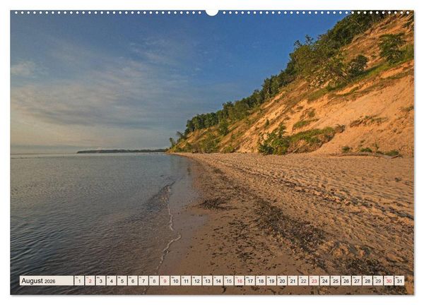 Produktbild: Urlaubsparadies R&uuml;gen (hochwertiger Premium Wandkalender 2026 DIN A2 quer), Kunstdruck in Hochglanz