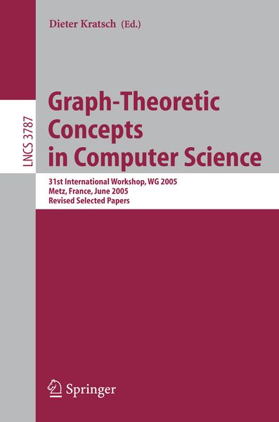 Produktbild: Graph-Theoretic Concepts in Computer Science