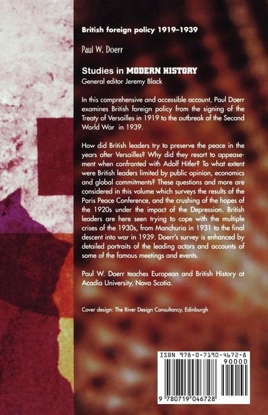 Produktbild: British foreign policy, 1919-1939