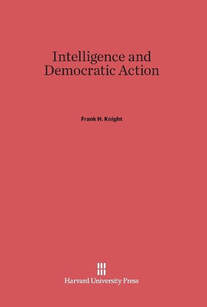 Produktbild: Intelligence and Democratic Action