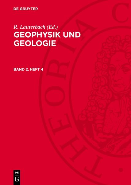 Produktbild: Geophysik und Geologie. Band 2, Heft 4
