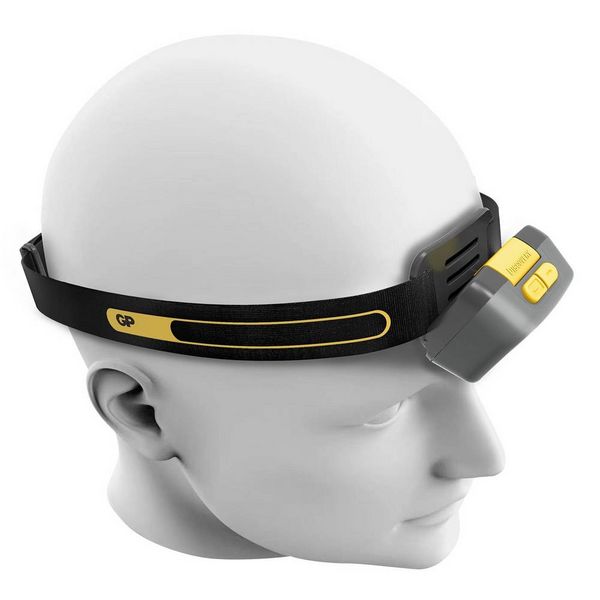 Produktbild: GP Discovery GPDISHLCW54BL119 LED Stirnlampe batteriebetrieben 375lm 26h GPDISHLCW54BL119