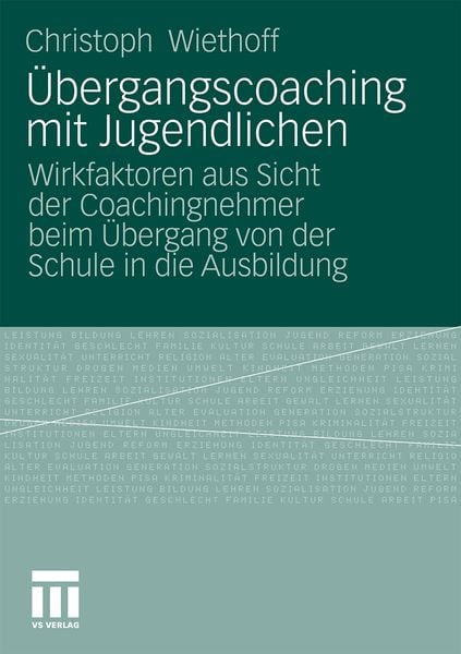 Produktbild: &Uuml;bergangscoaching mit Jugendlichen