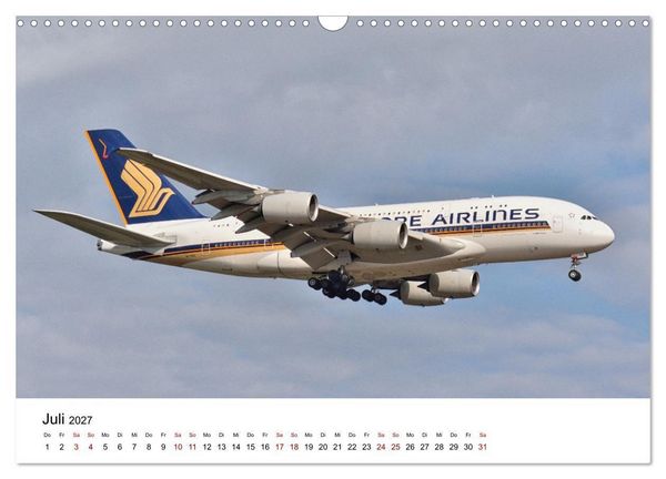 Produktbild: Flugzeuge aller Art (Wandkalender 2027 DIN A3 quer), CALVENDO Monatskalender