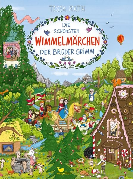 Produktbild: Die sch&ouml;nsten Wimmelm&auml;rchen der Br&uuml;der Grimm