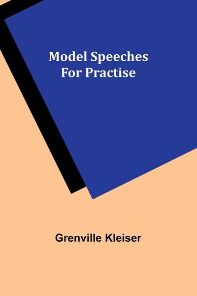 Produktbild: Model Speeches for Practise