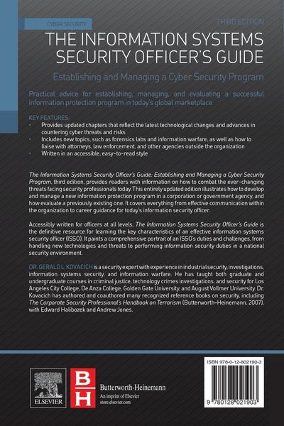 Produktbild: The Information Systems Security Officer's Guide