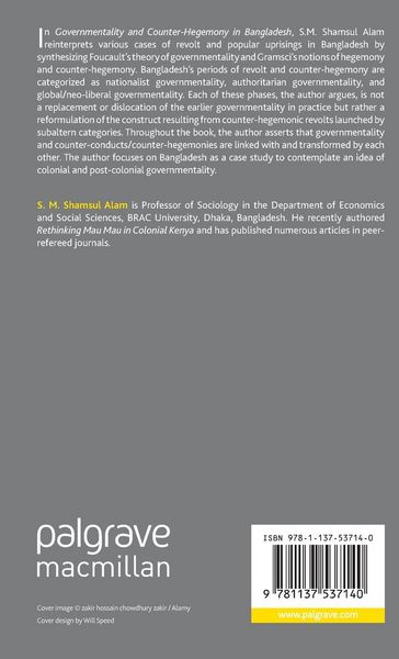 Produktbild: Governmentality and Counter-Hegemony in Bangladesh
