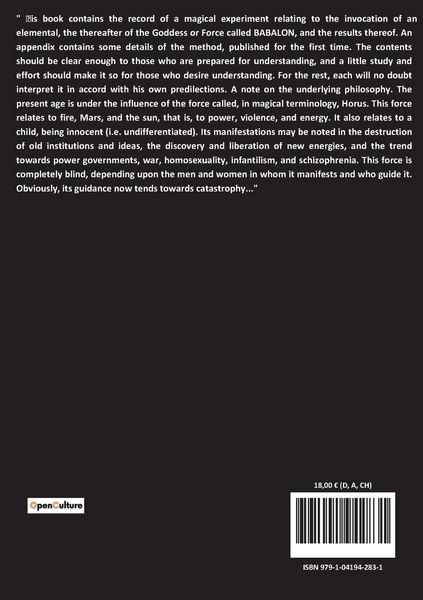 Produktbild: The Collected Writings of Jack Parsons