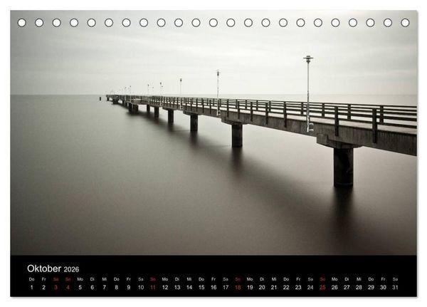 Produktbild: Usedom 2026 Rendezvous zwischen Ahlbeck und Heringsdorf (Tischkalender 2026 DIN A5 quer), CALVENDO Monatskalender