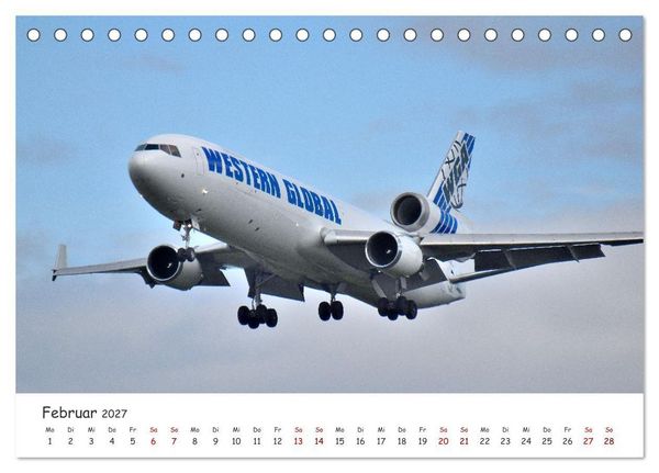 Produktbild: Besondere Flugzeugtypen (Tischkalender 2027 DIN A5 quer), CALVENDO Monatskalender