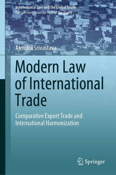 Produktbild: Modern Law of International Trade