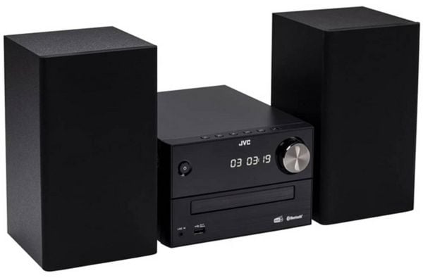 Produktbild: JVC UX-C25DAB Stereoanlage DAB+, Bluetooth&reg;, CD, USB, Schwarz