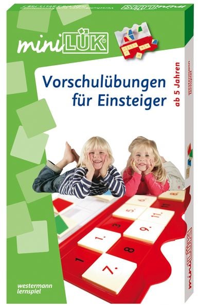 Produktbild: miniL&uuml;K - Set Vorschul&uuml;bungen f&uuml;r Einsteiger