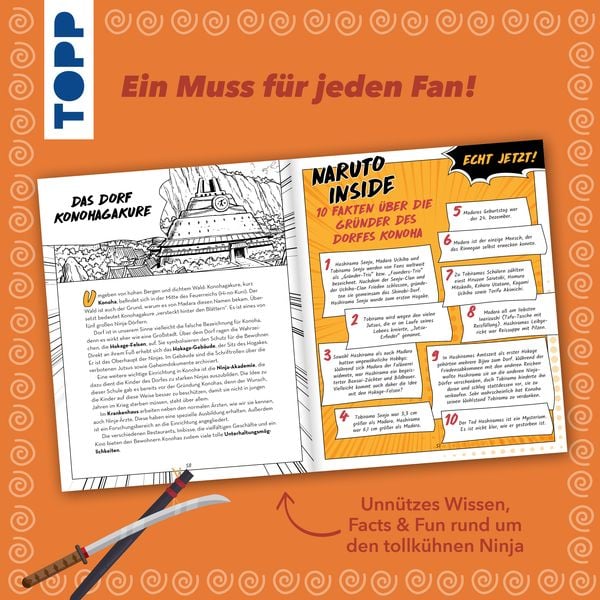 Produktbild: Das inoffizielle Naruto Fan-Buch