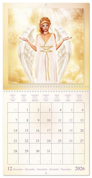 Produktbild: Heavenly Angels (Wall Calendar 2026 12 &times; 12 Inch) CALVENDO 12 Month Wall Calendar