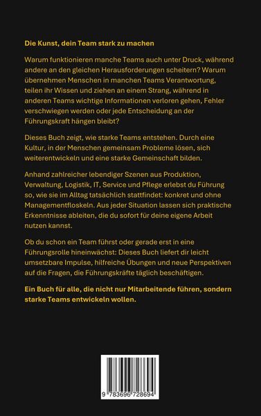 Produktbild: Die Kunst, dein Team stark zu machen
