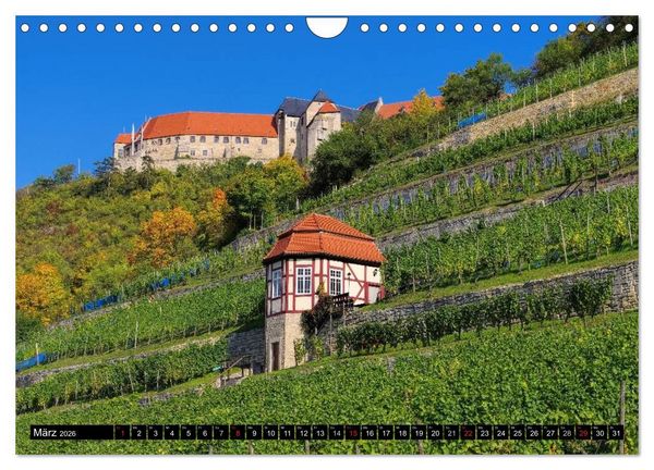 Produktbild: Freyburg - Die Perle im Unstruttal (Wandkalender 2026 DIN A4 quer), CALVENDO Monatskalender