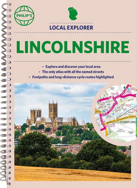 Produktbild: Philip's Local Explorer Street Atlas Lincolnshire