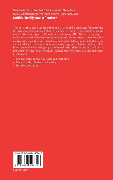 Produktbild: Artificial Intelligence in Dentistry