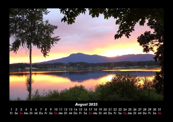 Produktbild: Tag am See 2025 Fotokalender DIN A3