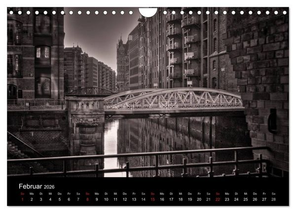 Produktbild: Hamburg (Wandkalender 2026 DIN A4 quer), CALVENDO Monatskalender