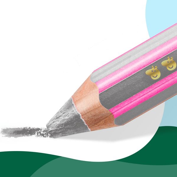 Produktbild: STAEDTLER Farbstifte Buntstift Noris junior Peppa 10er Set + Spitzer, Weihnachten
