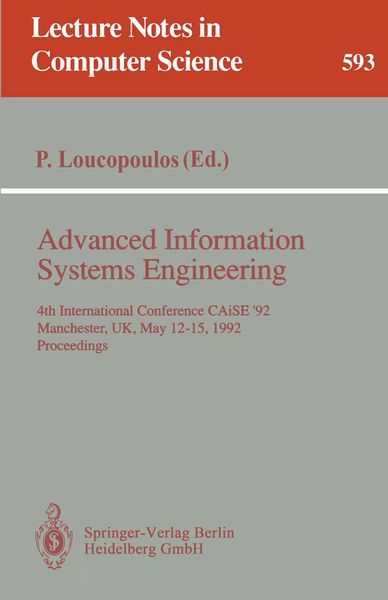 Produktbild: Advanced Information Systems Engineering