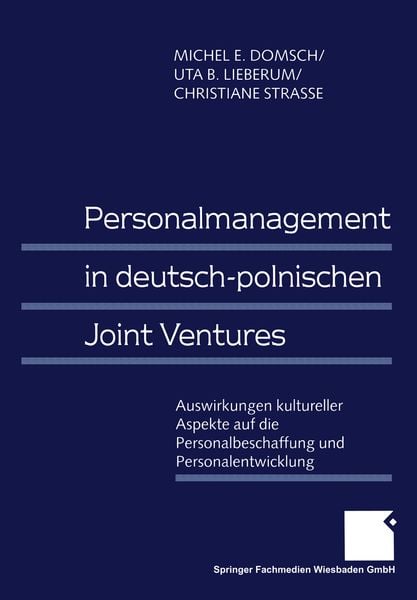 Produktbild: Personalmanagement in deutsch-polnischen Joint Ventures