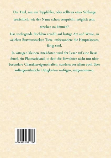 Produktbild: Die Erlebnisse der Boa-constrickdaa und ihrer Freunde