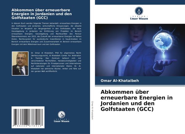 Produktbild: Abkommen &uuml;ber erneuerbare Energien in Jordanien und den Golfstaaten (GCC)