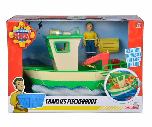 Produktbild: Sam Charlies Fischerboot mit Figur