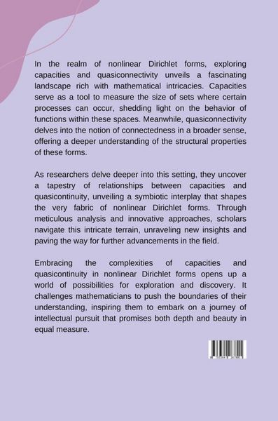 Produktbild: Beyond Bilinearity: Exploring Nonlinear Dirichlet Forms and their Applications