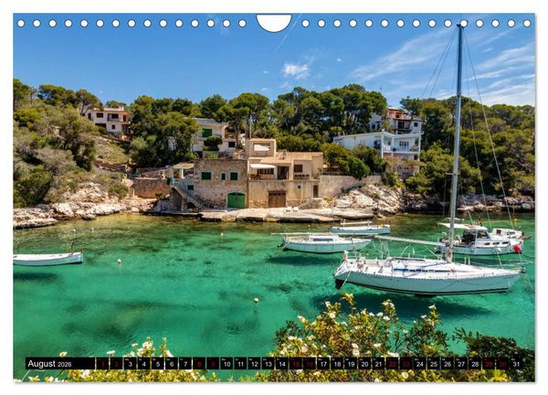 Produktbild: Mallorca - Ahoi (Wandkalender 2026 DIN A4 quer), CALVENDO Monatskalender