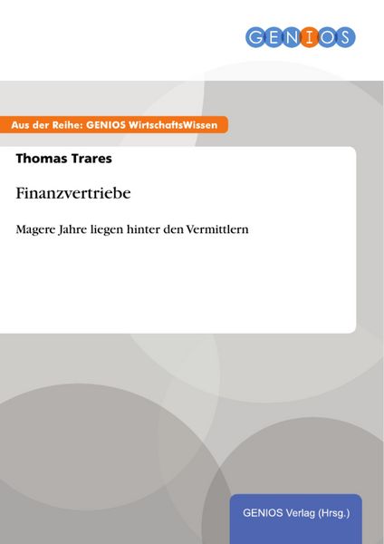 Produktbild: Finanzvertriebe
