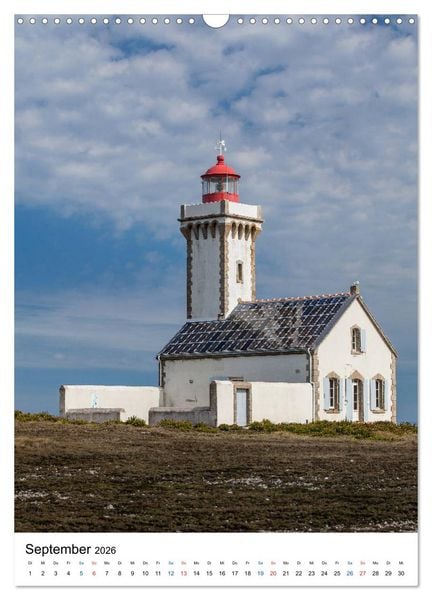 Produktbild: Phares Bretons (Wandkalender 2026 DIN A3 hoch), CALVENDO Monatskalender