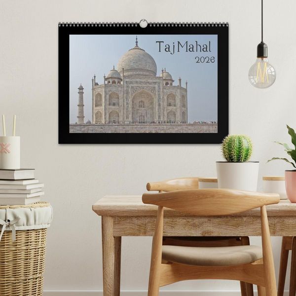 Produktbild: Taj Mahal (Wandkalender 2026 DIN A3 quer), CALVENDO Monatskalender