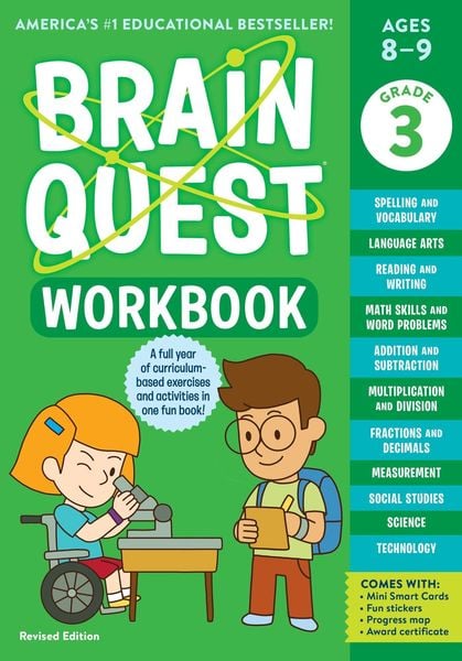 Produktbild: Brain Quest Workbook: 3rd Grade Revised Edition