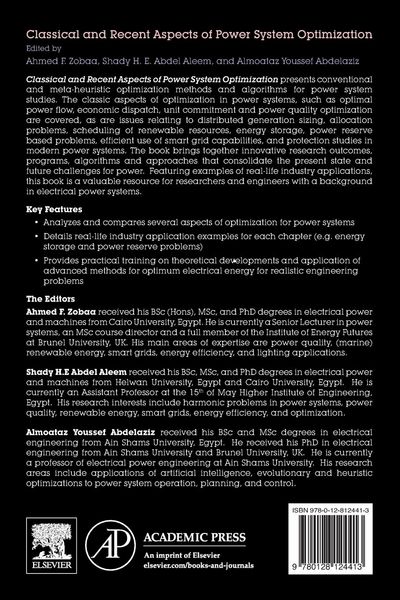 Produktbild: Classical and Recent Aspects of Power System Optimization