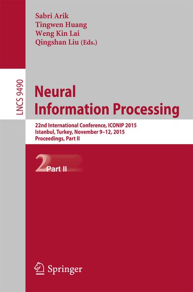 Produktbild: Neural Information Processing