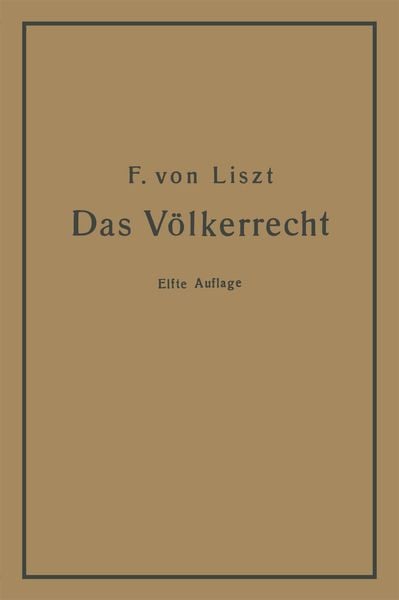 Produktbild: Das V&ouml;lkerrecht