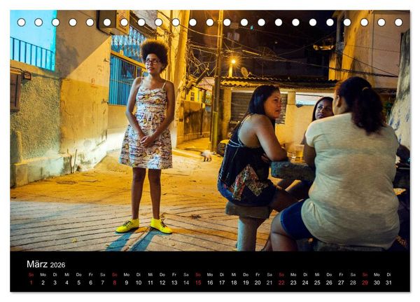 Produktbild: Rio de Janeiro dazwischen - in between (Tischkalender 2026 DIN A5 quer), CALVENDO Monatskalender